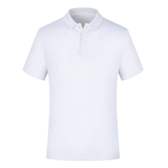 Jalioing Boys Girls Golf Shirts Kids Summer Casual Athletic Shirts Plain Short Sleeve Button Collared Quick Dry Sport Tops