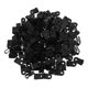 thumbnail image 1 of IDEANATEGRATE 1000Ud Abrazaderas Negras Para Cables Y Alambres Para Uso En Dormitorio Y Oficina, 1 of 8