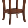 thumbnail image 2 of Convenience Concepts American Heritage Table d'Appoint Ronde, Fini Bois Espresso, 2 of 7