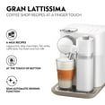 thumbnail image 3 of Nespresso Gran Lattissima Espresso Machine by DeLonghi, White, 3 of 6