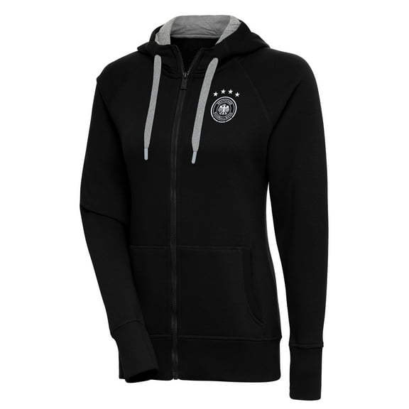 Women's Black Germany National Team Takeover Full-Zip Hoodie