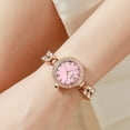 thumbnail image 4 of OLEVS Watches for Women Fashion Dress Analog Quartz Rose Gold Plated Stainless Steel Waterproof Luminous Luxury Ladies Watches Women Wrist Watches Gift Relojes para Mujer Pink/Purple/Green/Blue, 4 of 14