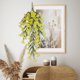 thumbnail image 5 of Simulated Fake Flower Wall Hanging Outdoor Garden Hanging Basket Decoration, 5 of 6