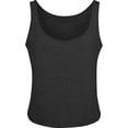 thumbnail image 1 of Build Your Brand - Camiseta oversize sin mangas para mujer (Carbón), 1 of 1