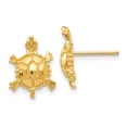 thumbnail image 1 of Boucles d'Oreilles Tortue en Or Jaune 14K, 1 of 2