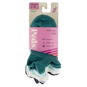 Peds Women's All Day Active Double Tab No Show Socks, 6 Pairs