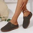 thumbnail image 2 of YLYL Mules for Women with Adjustable Hook Loop Slip on Wedge Heel Arch Support Lightweight Breathable Walking Clogs, 2 of 5