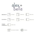 thumbnail image 6 of ALEX + BELLA Merry Mutts Grey Brushed Soft Microfiber 3 PC Kids Sheet Set - Twin, 6 of 6