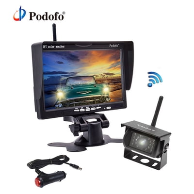 7inch Backup Camera And Monitor Kit System Back Parking Night Vision For Truck Rv