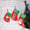 thumbnail image 3 of Cuadros Decorativos 3 piezas de medias de Navidad colgantes colgantes Kit de pintura de diamante DIY (WZ003) Ehuebsd  embutido en tela, 3 of 8
