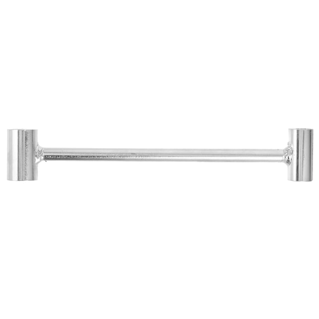 Miangastore Clé de Réglage de l'Espace de la Charnière de Porte Robuste Outil de Réparation de Charnière Réglable en Acier Double Tête pour Portes d'Incendie et Charnières de Drapeau