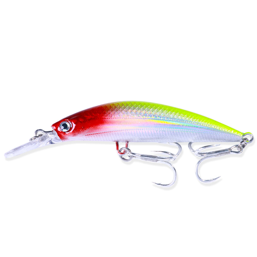 HENGJIA Fishing Lures, Jerkbait for Bass Fishing Minnow Lure Set, Fishing Plugs Hard Baits Long-Distance Casting Swimbaits for Trout Bass Perch Fishing,10pcs