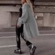 thumbnail image 5 of Cárdigan largo de mujer con doble bolsillo, suéter de punto, cárdigan informal de moda, top acrílico para mujer, 5 of 7