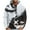 15Multicolor, variant on PuLe Hoodies Men's Hooded Print Loose Hoodie With Shoulder Sleeves Printed Long-sleeved Top Hoodie