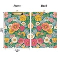 thumbnail image 5 of FORMRS Acrylic Clipboard with Low Profile Clip Standard A4 Letter Size, 12.5" x 9", Floral Pattern, 5 of 8