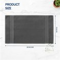 thumbnail image 3 of Linteum Textile 12 Piece Towel Set, 16x28 Inch, 100% Soft Cotton Zero Twist 16 Single Yarn Ring Spun Luxury Hand and Face Towels Spa Quality (Stone Grey), 3 of 7