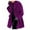 Purple, variant on asdoklhq Coat for Women Clearance $2,Womens Winter Wool Coat Trench Jacket Ladies Warm Slim Long Overcoat Outwear