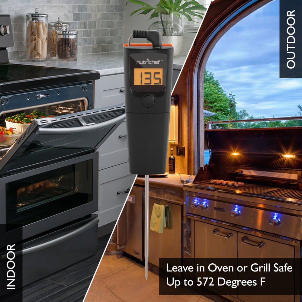 Smart Wireless BBQ Thermometer PWIRBBQ90 — NutriChef Kitchen