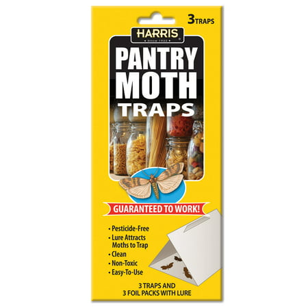 Harris Pantry Moth Traps 3 Pack (Best Pantry Moth Traps)