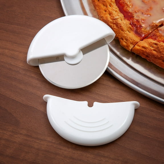White Pizza Cutter - 12 pieces