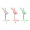 thumbnail image 2 of Kearding Soporte para teléfono Soporte ajustable para tableta con orejas de animales Soporte telescópico portátil Soporte de brazo de metal Soporte Teléfono y Comunicación Blanco, 2 of 6