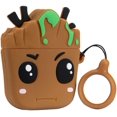 thumbnail image 1 of RV Funda linda para Airpod 1/2, diseño divertido y divertido para AirPods 1/2, fundas de silicona 3D para niñas, niños, hombres, funda para Air Pods 1/2 (árbol de raíz de bebé) oso de fresa Electrónica, 1 of 5