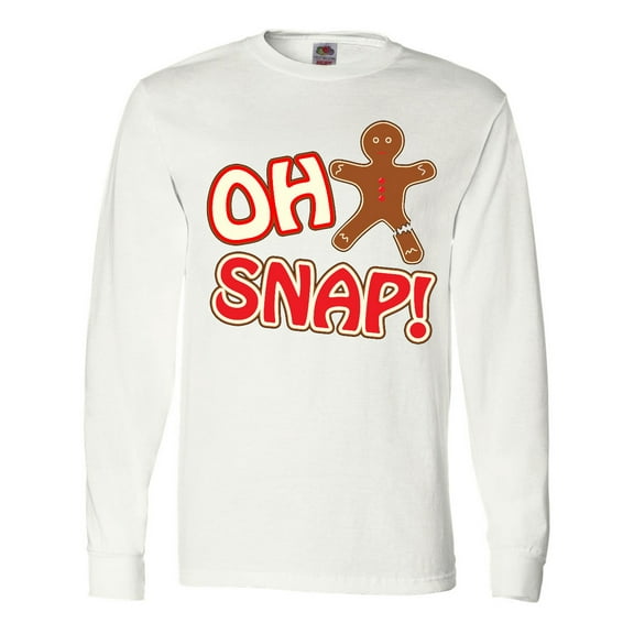 Inktastic Oh Snapbroken Gingerbread Long Sleeve T-Shirt