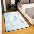 thumbnail image 2 of Erosebridal Ocean Turtle Rugs For Bedroom 5x7,Underwater World Living Room Rug,Sealife Decoration, 2 of 5