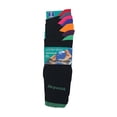 thumbnail image 2 of Sock Snob - 7 Pack Mens Black / Coloured Heel & Toe Day of the Week Cotton Socks, 2 of 2