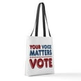 thumbnail image 5 of CafePress - Your Voice Matters - Polyester Tote Bag 16"x16", 5 of 5