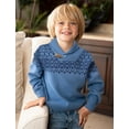 thumbnail image 4 of Gioberti Kids and Boys 100% Cotton Pullover Knitted Sweater with Toggle Button Closure, 4 of 5