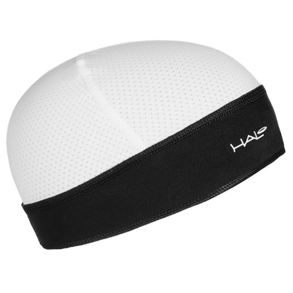 Halo Headband Skull Cap - The Ultimate Sweat Diverting, Absorbent, Lightweight, High Performance Skull Cap , Black