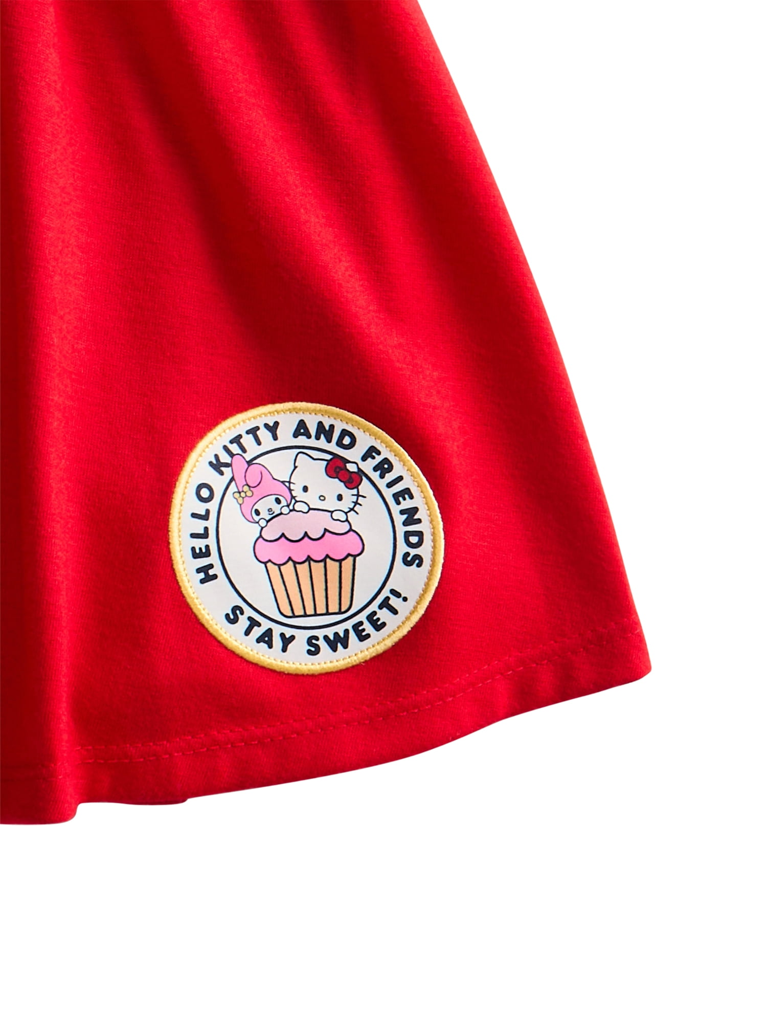 Wonder Nation x Hello Kitty Girls Double Waistband Skort, Sizes 4-16