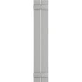 thumbnail image 5 of Ekena Millwork 11 1/4"W x 77"H True Fit PVC Two Board Spaced Board-n-Batten Shutters, Hailstorm Gray (Per Pair - Hardware Not Included), 5 of 8