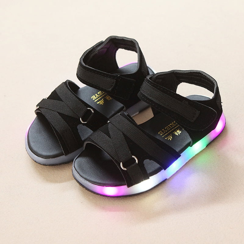 led light sandals
