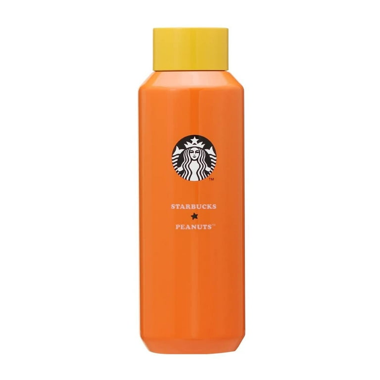 Starbucks Peanuts Japan Limited Stainless Bottle Orange Starbucks Peanuts Japan Limited Stainless Bottle Orange