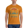 thumbnail image 3 of Leveling Up To Big Bro Again Men'S Basic Short Sleeve T-Shirt Orange Small, 3 of 5