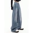 thumbnail image 3 of EMMIOL Women's Baggy Jeans High Waist Barrel Jeans Y2K Vintage Wide Leg Fit Jeans 90s Boyfriend Streetwear Denim Pants, 3 of 6