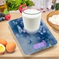 thumbnail image 7 of High Precision Digital Kitchen Scale Tempered Glass Food Scale Multifunction Scale Small Kitchen Appliances Blue Butterflies Flying, 7 of 7