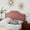 Pink, variant on Modway Lucia King/California King Performance Velvet Headboard in Dusty Rose