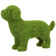 thumbnail image 7 of LOLIPPYY 1Pc European Style Dog Figurine Outdoor Decor with Yarn Flocking, Cute Pet Ornament for Garden or Home, 7 of 7