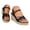 Black, variant on Pandaie Comfortable Wedge Sandals for Women 2026 Vacation Ankle Strap Strappy Espadrille Casual Open Toe Platform Summer Shoes Black 6.5