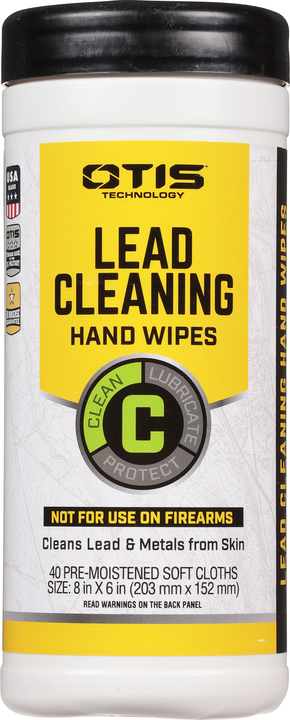 O85® CLP Wipes Canister [75 count] - Otis Technology