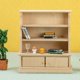 thumbnail image 1 of 1:12 Casa de MuñEcas Miniatura LibreríA Casillero Gabinete de Almacenamiento Estante Estante Muebles Modelo DecoracióN LibreríA Estante de Gabinete de Almacenamiento, 1 of 6