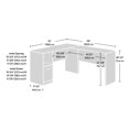 thumbnail image 4 of Sauder® Collection Beginnings Bureau en L, 4 of 8
