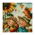 thumbnail image 4 of WYYP Sunflower Bird Harvest Square Tablecloth 100% Polyester Fiber 36*36, 4 of 8