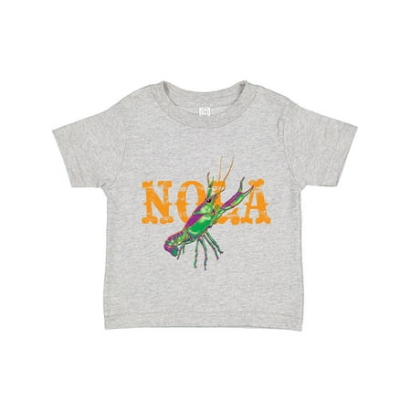 

Inktastic NOLA Mardi Gras Crayfish in Orange Gift Toddler Boy or Toddler Girl T-Shirt
