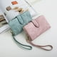 thumbnail image 2 of Cartera esmerilada para mujer, estilo coreano, billetera corta de gran capacidad, billetera linda para estudiantes con múltiples tarjetas para mujer, 2 of 5