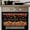 Black Orange, variant on Orange Maple Kitchen Towels Set of 4, Water Absorbent Dish Towel, Thanksgiving Pumpkin Autumn Fruit Vintage Decorative Hand Towels - Quick Drying Cloth for Cooking Baking, 18x28 Inch