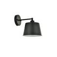 thumbnail image 2 of Living District Nota Midcentury Modern Black 1 Light E26 Wall Sconce, 2 of 4